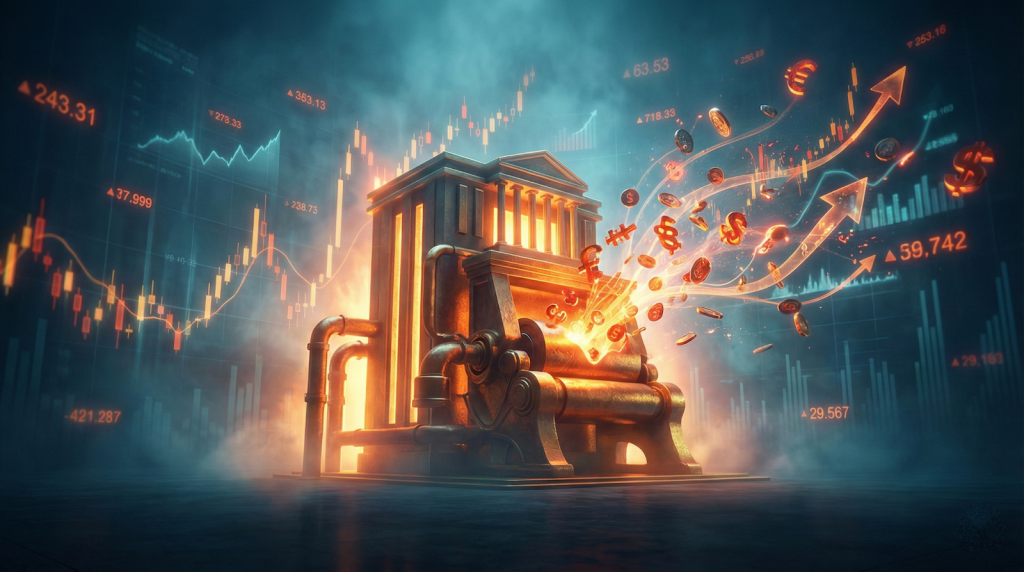 什么是 QE?量化宽松政策的运作机制及其对股市、汇市的深度影响解析