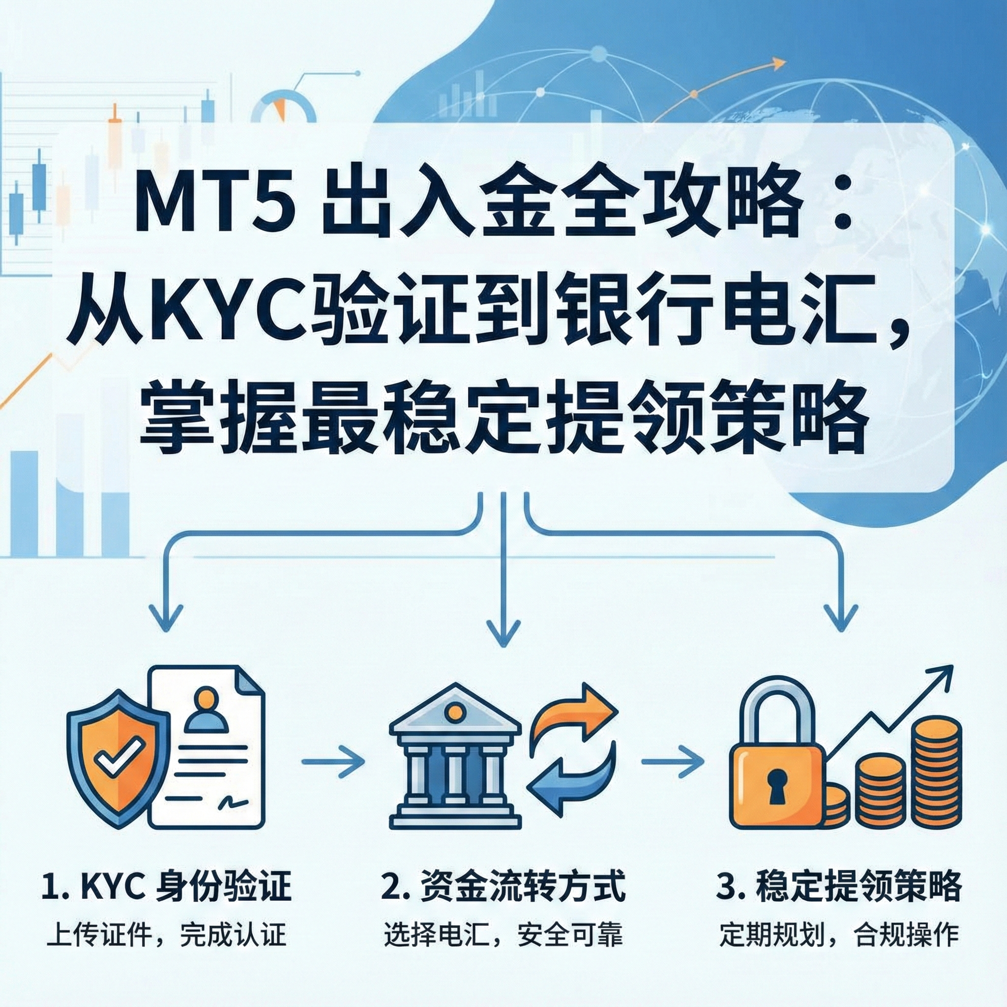 MT5 怎么出金和入金？从 KYC 验证到银行电汇，掌握最稳定的资金提领策