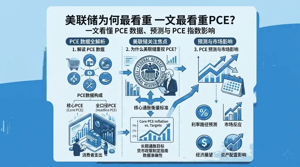 美联储为何最看重 PCE？一文看懂 PCE 数据、预测与 PCE 指数影响