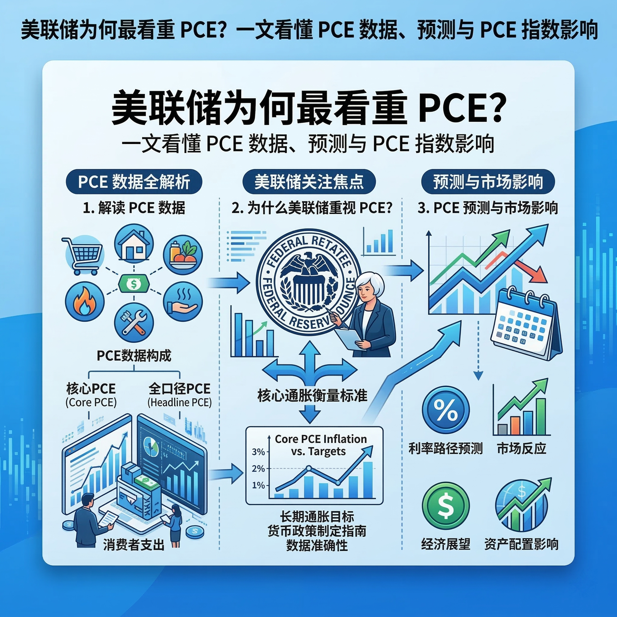 美联储为何最看重 PCE？一文看懂 PCE 数据、预测与 PCE 指数影响