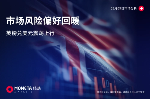 Moneta Markets 亿汇05月09日市场分析│市场风险偏好回暖 英镑兑美元震荡上行