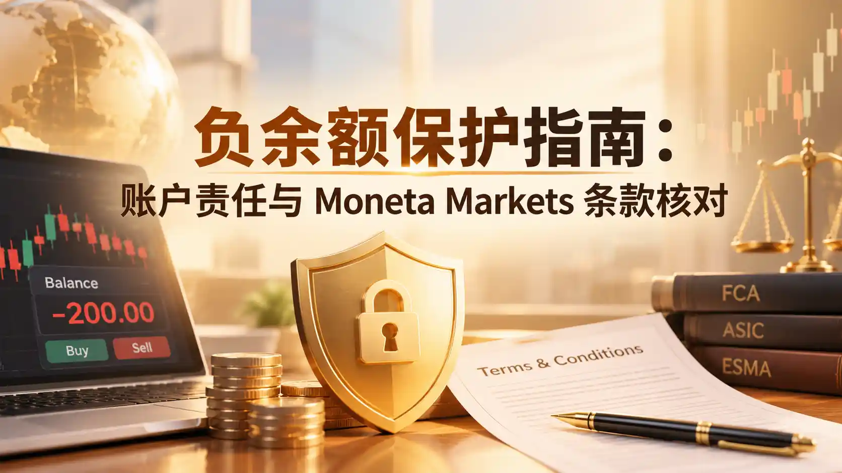 负余额保护5个重点：爆仓要补钱吗？Moneta Markets条款核对