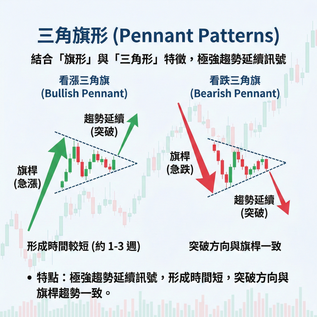 三角旗形 (Pennant Patterns)