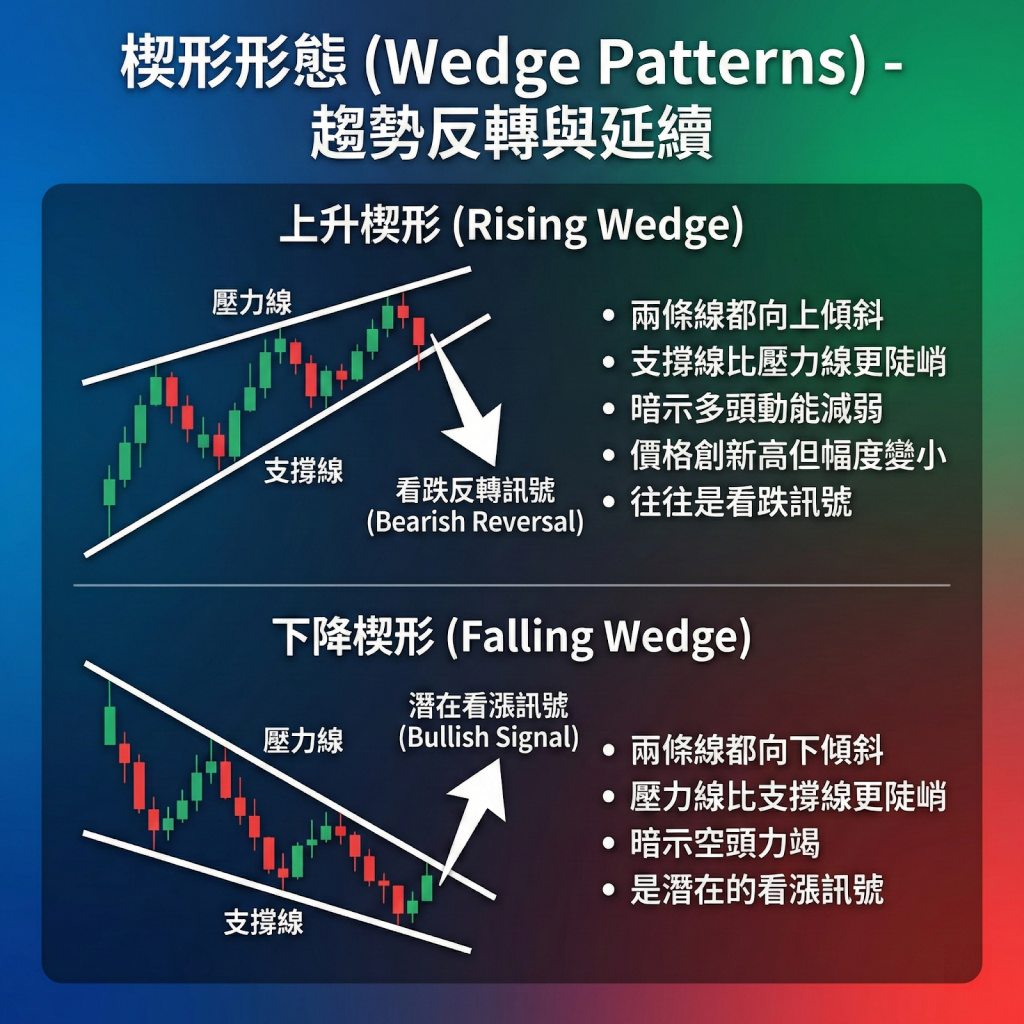楔形形態 (Wedge Patterns)