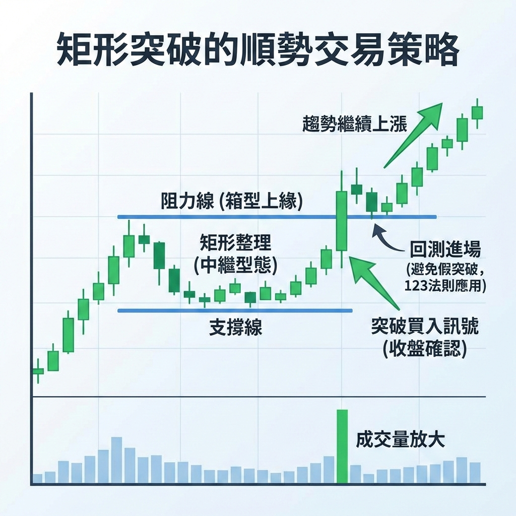 矩形突破的順勢交易策略