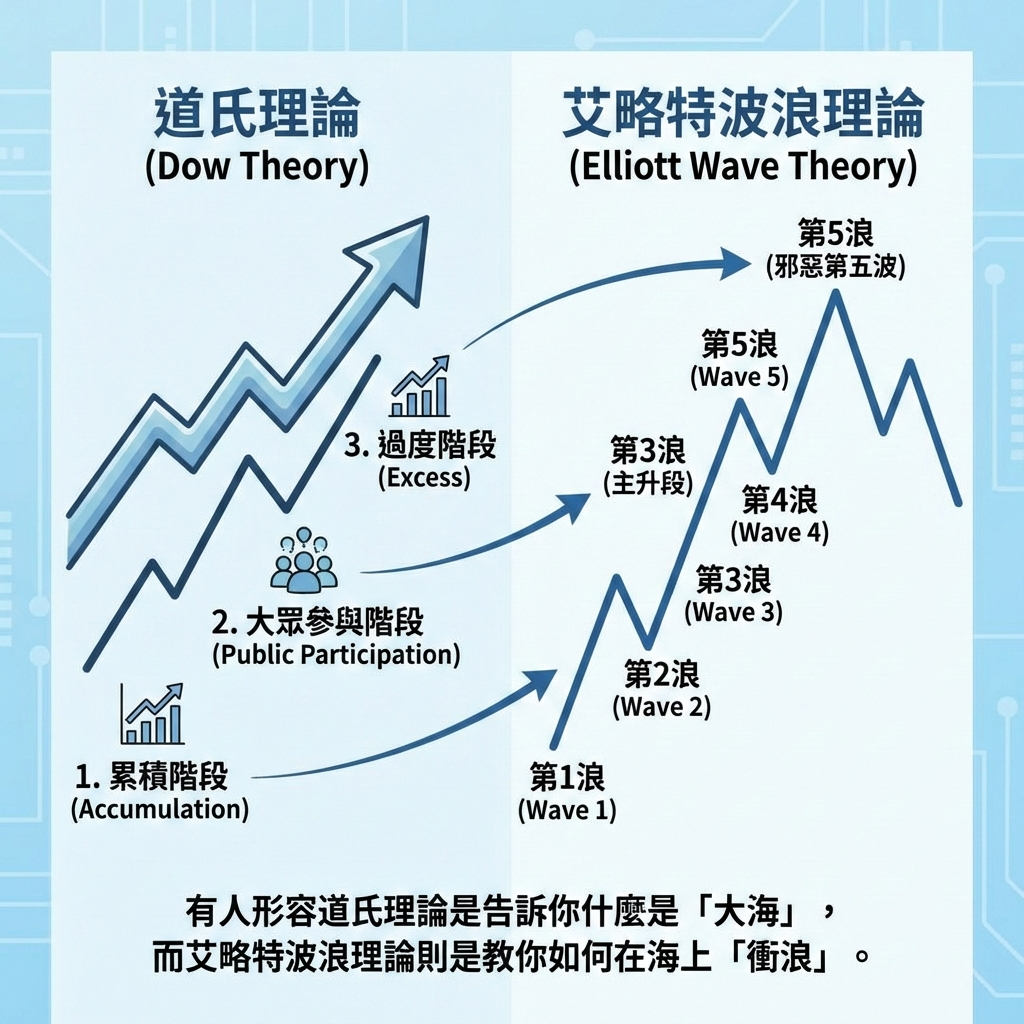 從道氏的三階段到艾略特的八波段