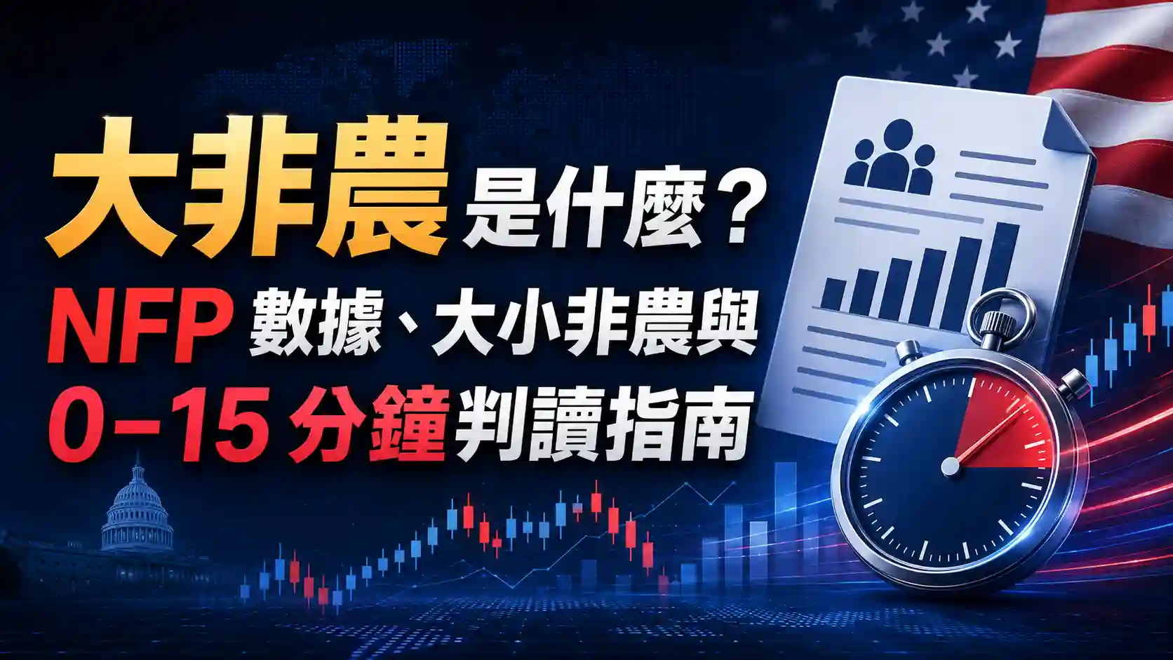 大非農是什麼？NFP 數據、大小非農與 0–15 分鐘判讀指南