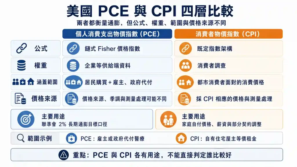 5. 美國PCE與消費者物價指數(CPI)的差異