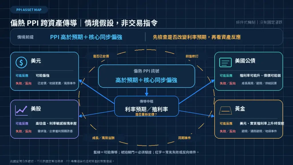 8.1. 偏熱 PPI 的條件式傳導機制