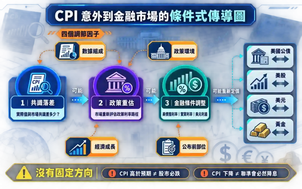 6. 美國 CPI 如何影響利率與金融市場?